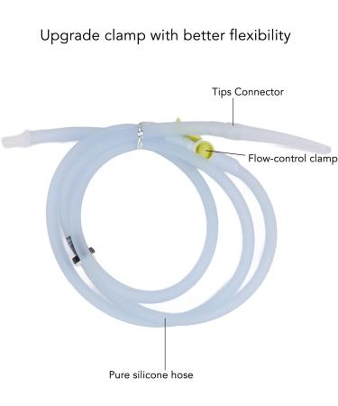 Buy 2L Non-Toxic Silicone Inlet Bag Set - Phthalate-Free Anal Shower with Hose & 4 Nozzles for Intestinal Cleaning | International Shipping Available - Buy Online on GoSupps.com