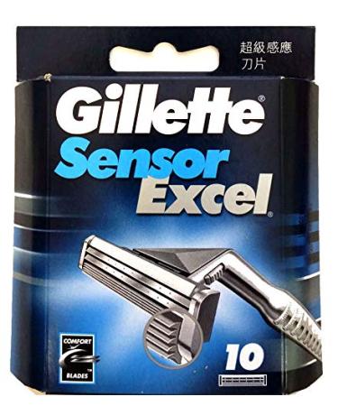 Gillette Sensor Excel 50 pieces (5 x 10 packs) 10 pieces (pack of 5)