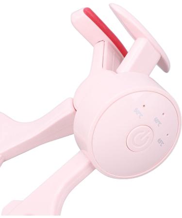 Heated Eyelash Curlers Heated Eyelash Applicator Portable Temperature Controlled Rechargeable Electric Eyelash Curler for Home Travel - Buy Online on GoSupps.com