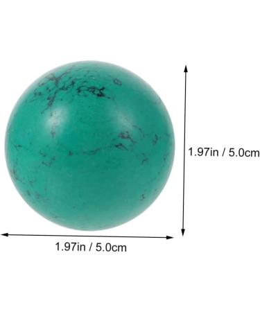 Magiclulu Turquoise Handball Massage Balls - Stress Relief Wooden Fitness Gifts | Chinese Health Relaxation & Practice - Buy Online on GoSupps.com