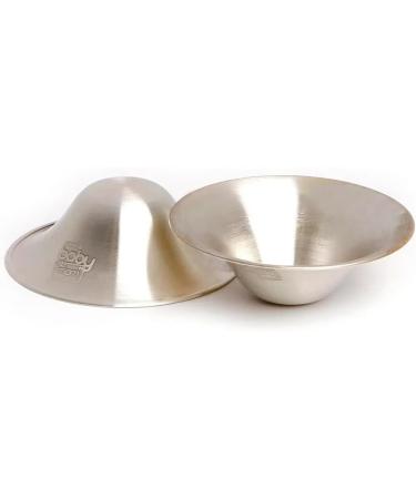 ebebek 999 Pure Sterling Silver Nursing Cups for Sore Breasts - Nickel-Free Breast Shields for Newborns & Breastfeeding Moms - Buy Online on GoSupps.com