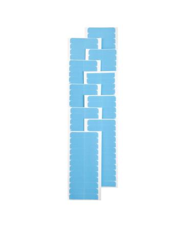 Tape In Hair Extension Tape Replacement - 120 Double-Sided Tabs (4cm x 0.8cm) - Blue | Best for Secure Long-Lasting Extensions - Buy Online on GoSupps.com