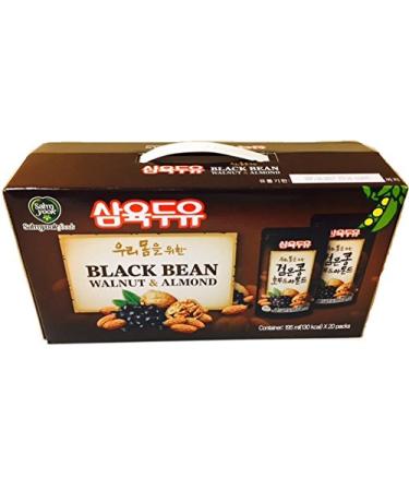 Sahmyook Black Bean With Walnut & Almond Soy Milk, 6.5 Fl. Ounce (Pack of 20)