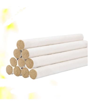 Minkissy 20 STK Moxa Sticks Set for Acupuncture & Moxibustion - Mini Treatment Kit with Holder - White Wild Moxibustion Stripes for Pain Relief - Buy Online on GoSupps.com