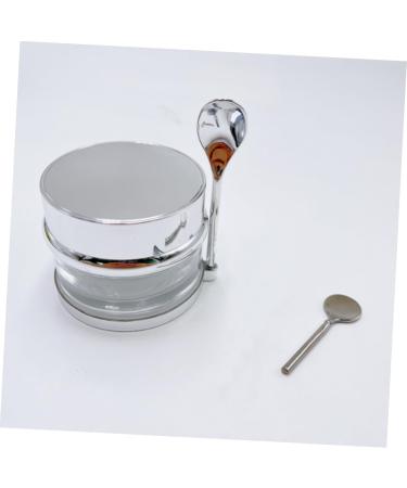 Didiseaon Eye Cream Stick Cosmetic Spoon Tools for Skincare Beauty Scoop Make up Spoon Spoon Moisturizer Applicator Spoon Makeup Spoon Round Head Zinc Alloy Product 5.00X1.50X0.30CM Silver - Buy Online on GoSupps.com