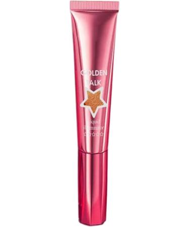 Liquid highlighter makeup liquid highlighter - 18ml lightweight moisturizing makeup highlighter - Long-lasting glossy makeup cream for eyes cheeks nose  - Buy Online on GoSupps.com