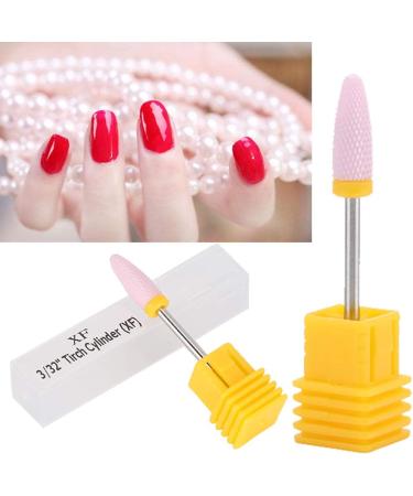 Ceramic Nail Drill Bit Cylinder Shape Grinding Head Nail Drill Bit for Nail Polishing Manicure Tools Fine Manicure Drill Bits (5 Types) (20L) 20st - Buy Online on GoSupps.com