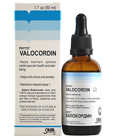 Salem Botanical Tincture  Phyto Valocordin  1.7 Fluid Ounce