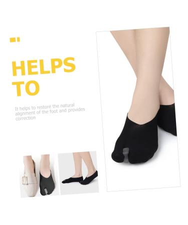 Buy Gatuida 2 Pairs Separator Boat Socks | Bunion Correcting Sock Stretcher for Men & Women | Comfortable Hammer Straightener | International Shipping Available - Buy Online on GoSupps.com