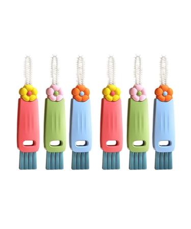 Tovmekdjn Multifunctional 3-in-1 Premium Cup LidGap Cleaning Brush Set - Helps Improve Home Kitchen for Cleaning Cups