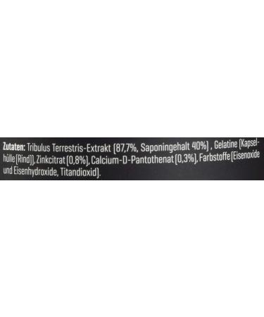 Body Attack Tribulus Extract - 150 Capsules | High-Dose 1600mg Tribulus Terrestris with B5 & Zinc | Made in Germany for Athletes - Buy Online on GoSupps.com