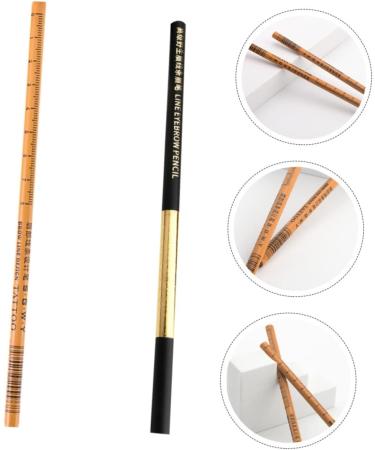 Angoily 4 Pcs Eyebrow Pencil Eyebrow Pen Brown Eyeliner Makeup Pencils Woman Cosmetic Brush 1 count (Pack of 1) As Shownx2pcs - Buy Online on GoSupps.com