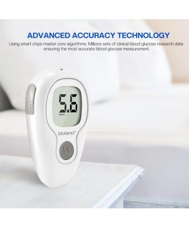 Blood Glucose Monitor G-427B Testing Kit with 100 Strips & Lancets - Portable Home Blood Sugar Test Kit (Upgraded Needle) - Monitor Set - Buy Online on GoSupps.com
