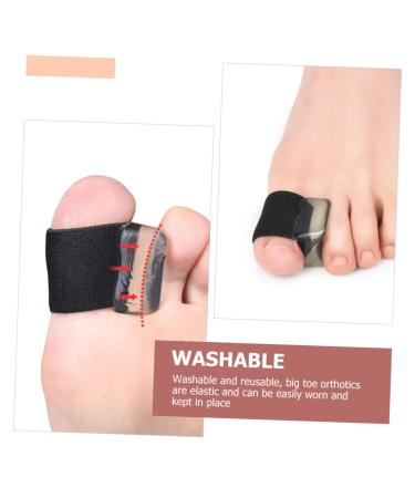Lurrose 4 Pairs Orthopedic Bunion Separators for Men - Invisible Straightener Stretcher Set - Buy Online on GoSupps.com