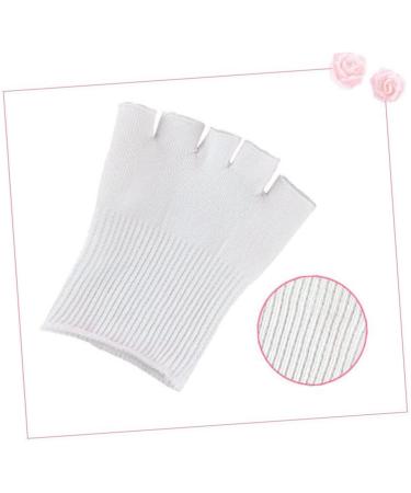 Ipetboom 1 Pair 5 Open-Toed Sock Open Toe Gel Spa Socks Five Toe Gel Moisturizing Socks Feet Moisturizer Socks Womens Socks Hosiery Ladies Socks Cotton Socks Miss White Fashion Toe Socks - Buy Online on GoSupps.com