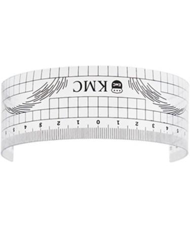 XROLAND Eyebrow Ruler Plastic Eyebrow Ruler Nose Positioning Eyebrow Grooming Ruler Eyebrow Stencil Makeup Microblading Measuring Shaper Tool - Buy Online on GoSupps.com