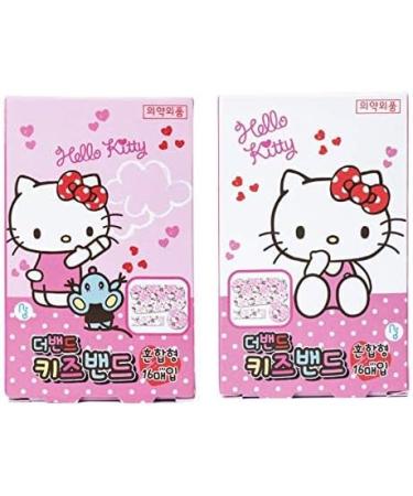 Sanrio Hello Kitty Band First Aid Tape Bandages - 32pcs (2 Boxes) - Buy Online on GoSupps.com