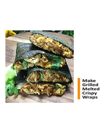Raw Wraps Spinach Vegan Keto Tortilla - Healthy Low-Carb Wraps - Buy Online on GoSupps.com