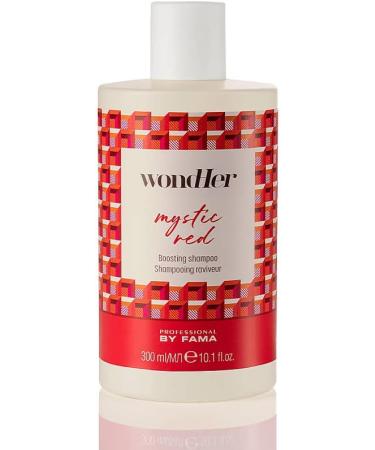  Professional By Fama Professional By Fama Wondher Mystic Red Boosting Shampoo 300ml Preserves Red Hair Tones - Buy Online on GoSupps.com