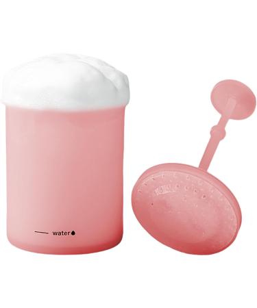 Face Wash Foamer - Portable Manual Face Cleanser Foaming Bottle | Skincare Cleansing Foaming Maker Cleanser Foam Maker Facial Cleansing Tool for Women Pink - Buy Online on GoSupps.com