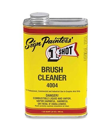 One-Shot Brush Cleaner  1 quart - Pinstriping Brush Cleaning Solution