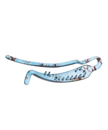 Buy Baosity Women's Long Banana Hair Clip - Blue Hair Claw Accessories for Effortless Style - Buy Online on GoSupps.com