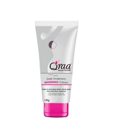 Qraa Advanced Lacto Dark Underarm Whitening Cream 100g