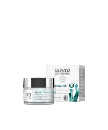 lavera Hydro Refresh Cream Gel - Organic Algae & Natural Hyaluron Acids - Natural Cosmetics - Vegan - certified - 50ml
