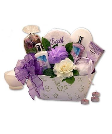Spa Gift Basket For Women - Tranquility Delights Bath & Body Set Spa Gift Basket