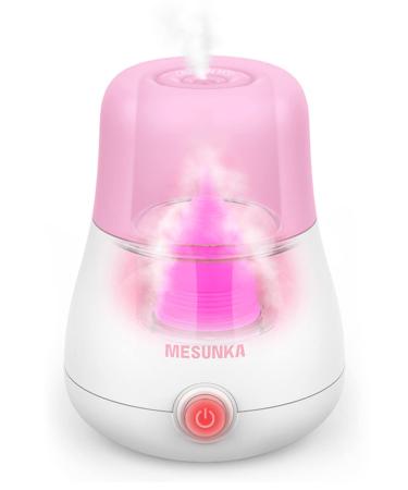 MESUNKA Menstrual Cup Steamer Sterilizer Cleaner, Portable Period Cup Sanitizer 3-in-1 for Cleans, Dries, and Stores Your Cup - High Temperature Steam - One Button Control - Kill 99.9% of Germs
