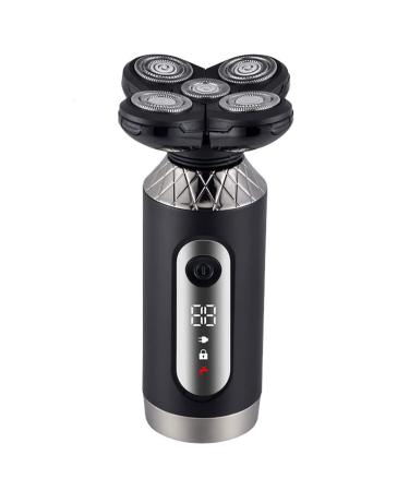 Head Shavers for Bald Men 4 in 1 Men's Electric Shaver Wet and Dry Double Shaver Waterproof 4D Rechargeable Multifunctional Razor Beard Trimmer Beauty Kit