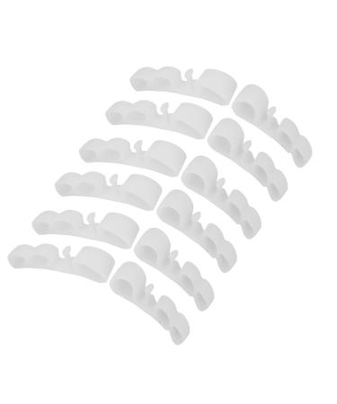 Toe Spreaders Separator Bunion Correctors - 6 Pairs for Women Men | Toe Straighteners Overlap Toe Separator - Toe Corrector - Buy Online on GoSupps.com