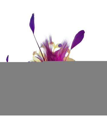 St. Patrick's Day Hair Hoop Green Top Hat Headband Irish Green Hat Elastic Headgear for St. Patrick's Day Feathered St. Patrick's Day Head Hoop Costume Accessories Head Band for Women Purple - Buy Online on GoSupps.com