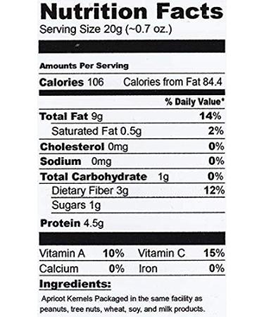 Sweet Raw Apricot Kernels (Seeds) - 2 LB Resealable Bags | Unpasteurized, Non-GMO | NUTS U.S - Buy Online on GoSupps.com