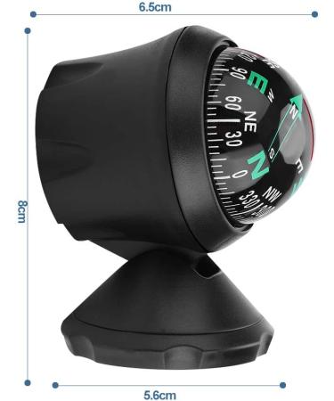 Yosoo Boat Compass - Digital Navigation Explorer for Cars Trucks & Marine Use | Accurate Dashboard Compass - Buy Online on GoSupps.com