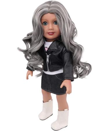 AIDOLLA 18'' American Doll Wigs - Long Curly Braids Hair Replacement for DIY Making - 5 Pack - Buy Online on GoSupps.com