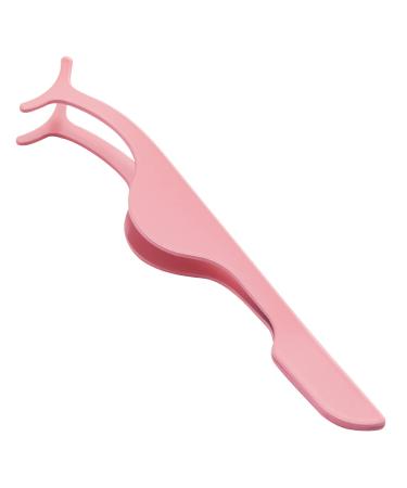 Eyelash Curlers with False Eyelash Aid Pink