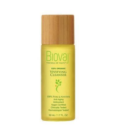 Organic Vegan Facial Cleanser - Vivifying Makeup Remover Detoxifies Exfoliates & Anti-aging Formula - Buy Online on GoSupps.com