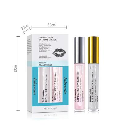 LALAFINA Lip Plumping Balm - Clear Lip Gloss & Moisturizing Oil for Teen Girls | International Shipping Available - Buy Online on GoSupps.com