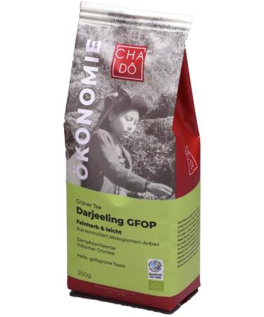 Cha D Organic green tea eco Darjeeling WFTO (1 x 200g)