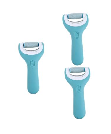 Ipetboom 3 Sets Pedicure Nursing Portable Removers Electric Feet Removers Portable Callus Removers File Foot Grinder Electric Pedi Feet Care Foot Scraper Quartz Charging Mode