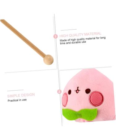 Lurrose Plush Massage Hammer - Portable Foot & Leg Massager Cartoon Design Earth-Colored 25x12cm - Ultimate Relaxation Gear - Buy Online on GoSupps.com