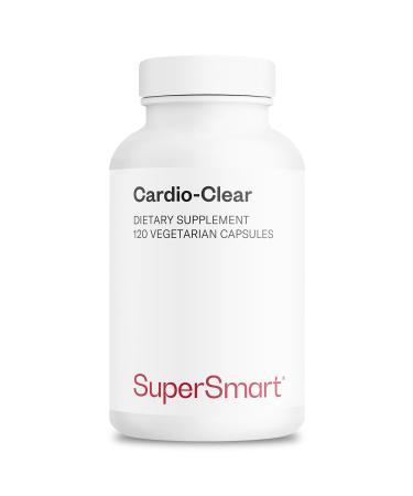 Supersmart - Cardio Clear (Garlic EDTA Supplement) - with Malic Acid Calcium Disodium EDTA Magnesium Bromelain | Non-GMO & Gluten Free - 120 Vegetarian Capsules