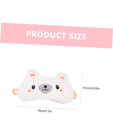 Beavorty 3pcs Plush Eye Masks - Cartoon Blindfolds & Sleep Eye Shades for Ultimate Comfort | Travel & Sleep Essentials - Buy Online on GoSupps.com