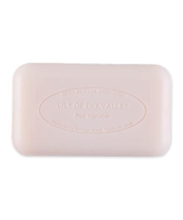 Pre de Provence Lily of the Valley Artisanal Soap Bar - 5.3 oz - Enriched with Organic Shea Butter - French Skincare - Moisturizing Lather - Buy Online on GoSupps.com