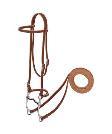 Weaver Harness Leather Pony Headstall Set Sunset