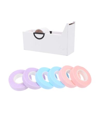 Beavorty 1 Set Eyelash Tape Eyelash undereye Pads lash Lift Eyelash Foam Tape micropore lash Tapes Foam Tape for Lashes Makeup Tape Green Tape Beauty Supplies Eyelash Tool Plastic