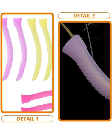 EXCEART 6 Pairs Cuticle Cover Trimmer Handle Cover Cuticle Trimmer Handle Silicone Sleeve Silicone fingertips Sleeve Manicure Tools Nail Nail Nail Polish - Buy Online on GoSupps.com