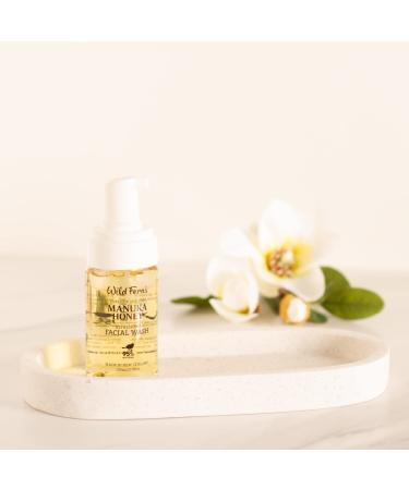 Wild Ferns Manuka Honey Facial Wash - 95% Natural | 100ml - Buy Online on GoSupps.com