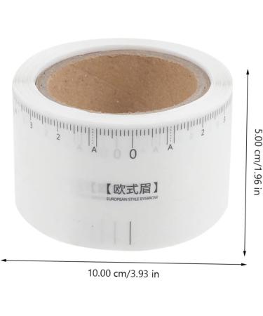 DOITOOL Eyebrow Template 50pcs Brow Mapping Ruler Eyebrow Shaper Professional Eyebrow Line Template Eyebrow Powder Make up - Buy Online on GoSupps.com